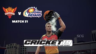 IPL 2021 SRH v MI Match 31 | Cricket 19 PC Gameplay 1080P 60FPS