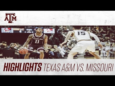 Men's Basketball: Highlights | A&M 68, Missouri 59