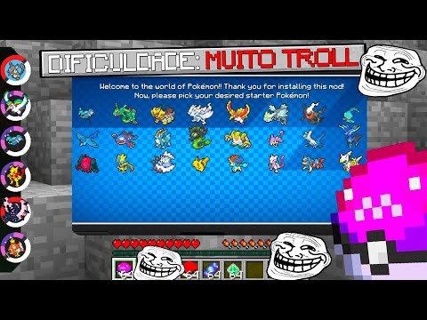 PIXELMON MAS É SUPER TROLL
