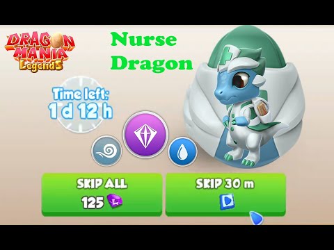 How to get Nurse Dragon ? , Dragon Mania Legends | Gameplay Part 1716 HD