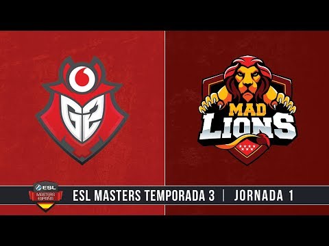 CS:GO - G2 Vodafone vs. MAD Lions E.C [Mirage] ESL Masters CS:GO T3 - Jornada #1