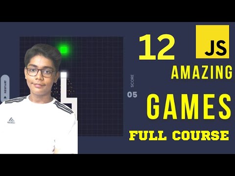 Learn JavaScript by Building 12 Games - Full Course