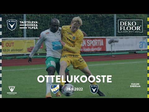 ACOTV: Dekofloor ottelukooste IFK Mariehamn - AC Oulu 28.9.2022 (Veikkausliiga)