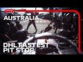 Checo's Fastest Pit Stop | 2023 Australian Grand Prix | DHL