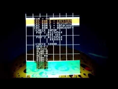 Space Invaders Testrom for Midway Board