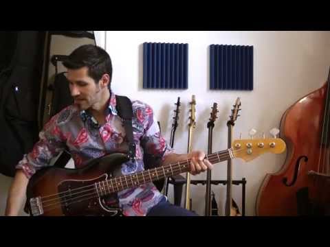 Blu0104 - Der Shuffle-Blues - German Bass Lesson Tutorial