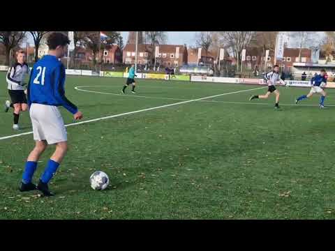 B1 Competitie wedstrijd Tubanters VS Sparta kop loper.