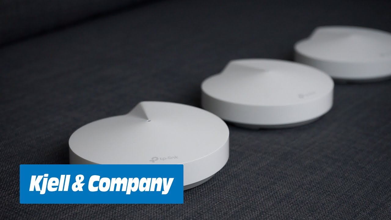 Kjell-TV - Wifi i hela huset med mesh-lösningen TP-Link Deco | Kjell.com