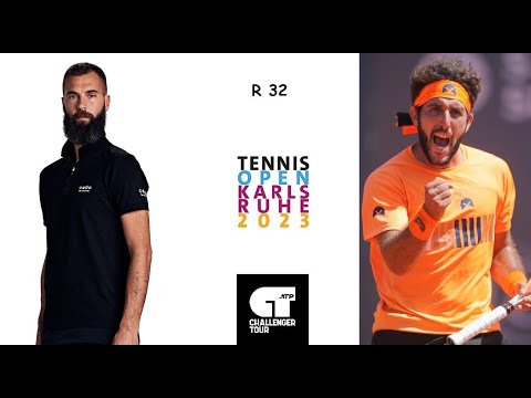 Benoit Paire vs Hernan Casanova | Challenger Karlsruhe 2023 R32