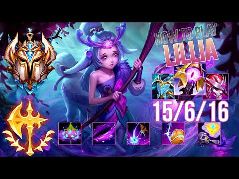 TOP 1 CHALLENGER Guides How to Play Lillia Jungle & Carry + Best Build/Runes Season 12