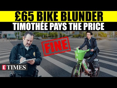 From Eco-warrior To Fined Cyclist: Timothée Chalamet's Premiere Night Gone Wrong | WATCH