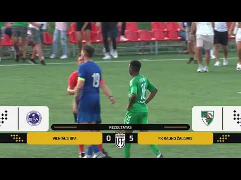 LFF Taurė 2023 (Ketvirtfinalis): Vilniaus BFA 0:5 FK Kauno Žalgiris (Varžybų Apžvalga)