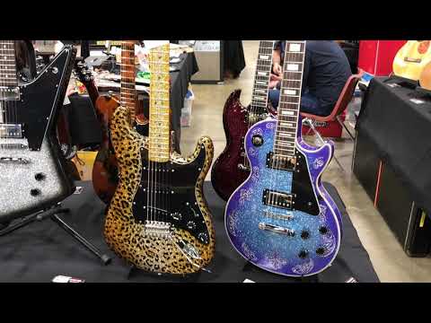 AWESOME GUITARS!!! Arlington Guitar Show 2017