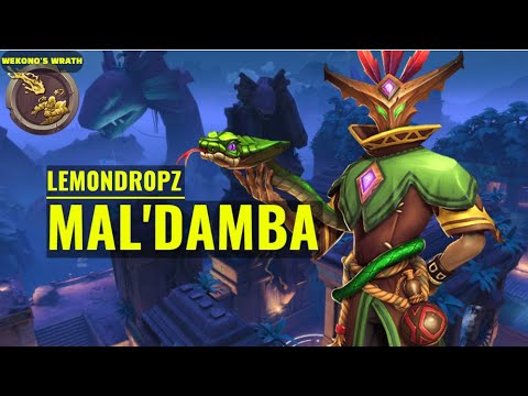 TONS OF STUNS = MOST KILLS IN THE SERVER Wekono's Wrath Mal'Damba Gameplay Serpent Beach