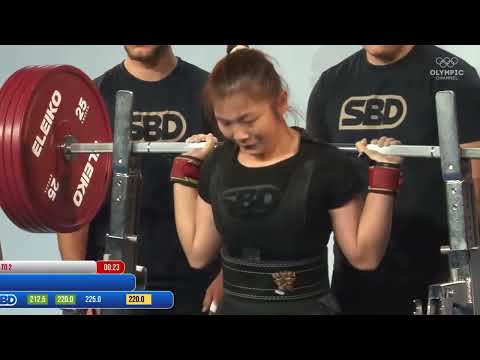 Hsiu-Ching Hung 63kg Class 2024 Women IPF World Open (洪秀靜)