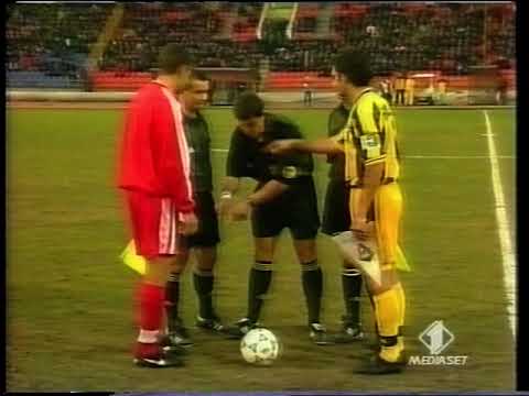 1999. Lokomotiv Moscow vs. Lazio Rom. 1/2 Cup Winners' Cup. Full Match (part 1 of 4).