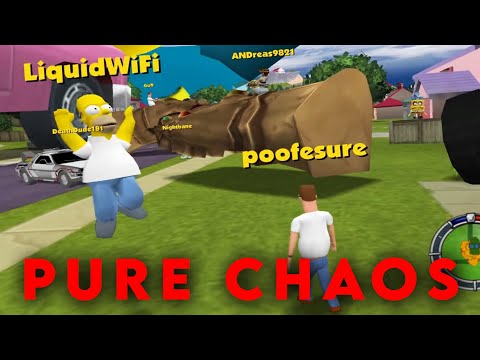 poofesure raging and funny moments simpsons hit & run online