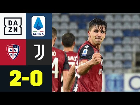 Cagliari stürzt den Meister: Cagliari Calcio - Juventus Turin 2:0 | Serie A | DAZN Highlights
