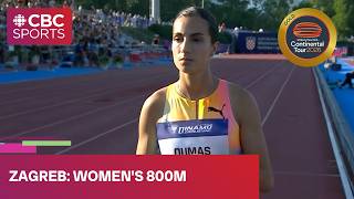 Women's 800m at Continental Tour meet in Zagreb | #CBCSports