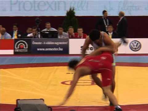 SWWC2013 / Aleksandr GOSTIYEV - Aslan Kaxidze (KAZ) - FS 84 kg, 1/16 final match