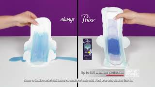 Poise Overnight Ultra Thin Pads