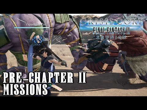 [3] Pre-Chapter 2 Missions [Hard Mode] - CRISIS CORE -FINAL FANTASY VII- REUNION