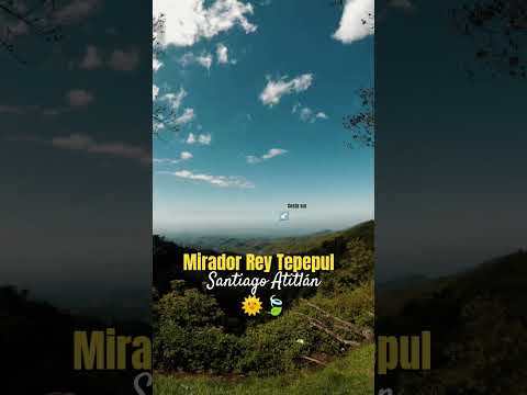 REY TEPEPUL desde el mirador #shortvideo #shorts #mirador #atitlan #costa