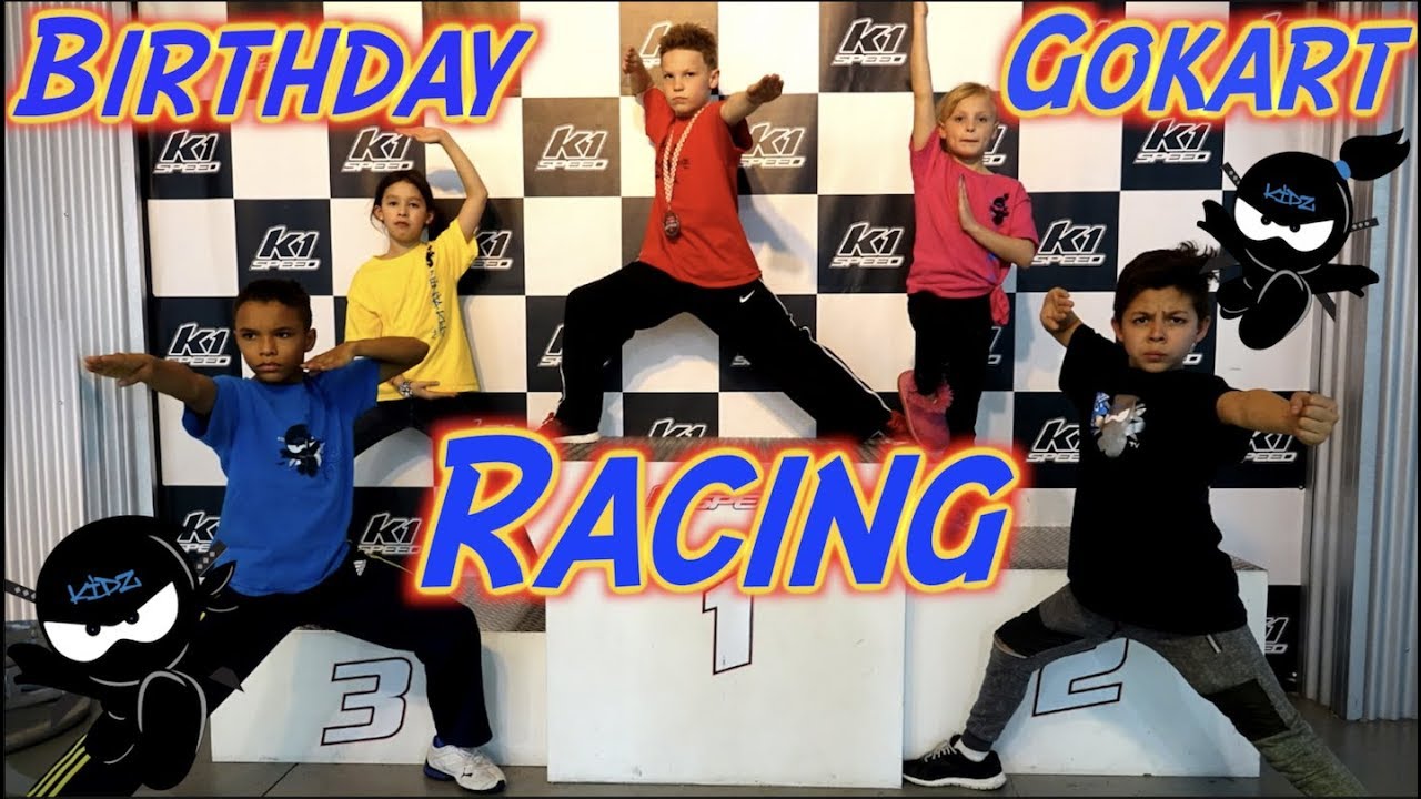 Watch video Birthday Go-Kart Racing | Ninja Kidz TV Now Birthday Go-Kart Racing | Ninja Kidz TV