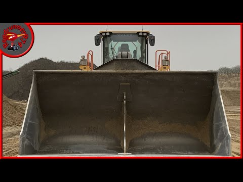 Volvo L350H Wheel loader digging Gravel POV #EP4