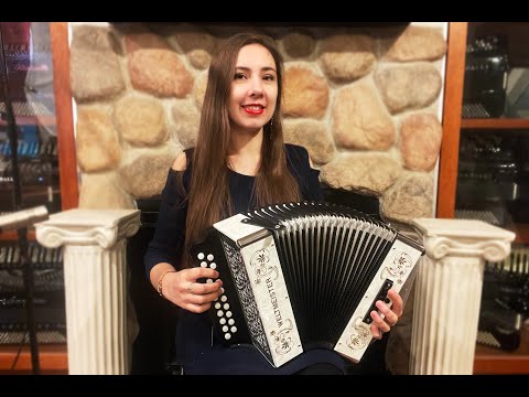 WELT405CFWH - White Gold Weltmeister Wiener 405 Diatonic Button Accordion CF MM 21 8 $799