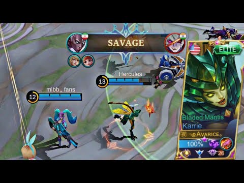 Savage with Karrie (Bladed Mantis Skin)
