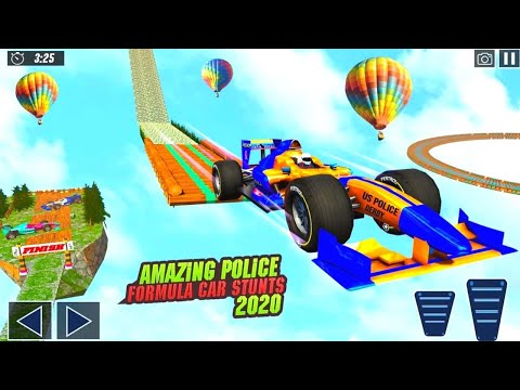 #carstunts2020 #formulacar #carstunts Amazing formula police car stunts 2020-Android Gameplay