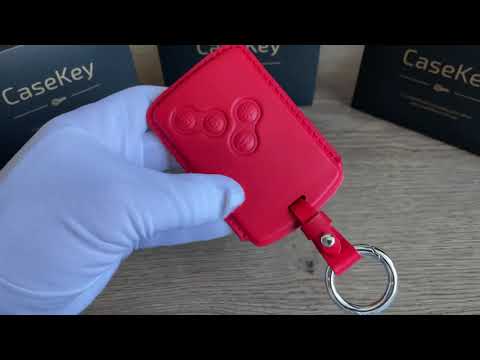 Кожаный чехол для ключа Renault - фото 1 - id-p1457404170