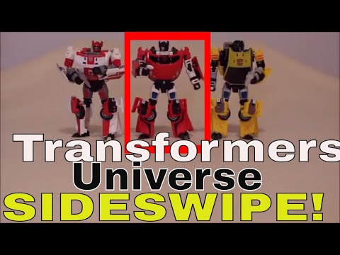 Transformers Universe Deluxe Class Autobot Sideswipe Toy - GotBot True Review NUMBER 333