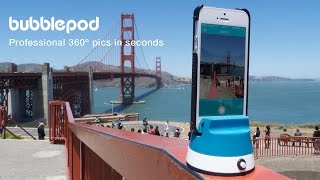 Bubblepix Bubblepod Dock voor panorama foto's op smartphones Houders