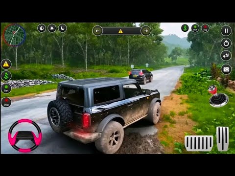 Offroad Jeep Prado Driving Simulator - Luxury SUV 4x4 Driver - Android GamePlay