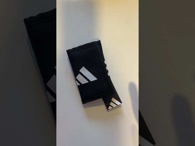 Vídeo relacionado con adidas Unisex - Adulto Power Wallet, Black/White, One Size