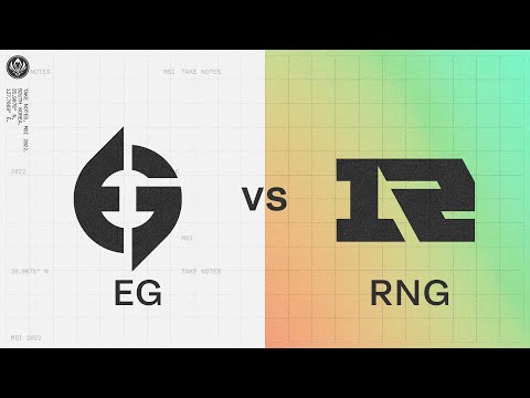 Evil Geniuses (EG) vs Royal Never Give Up (RNG) Maçı | MSI 2022 Kapışma Aşaması 1. Gün