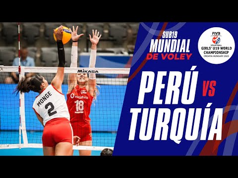 💔 Duro debut de Perú en el Mundial U19 de Vóley | Perú vs Turquía – Highlights 2025 🇵🇪🇹🇷