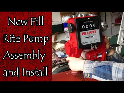 New Fill Rite Pump Assembly and Install