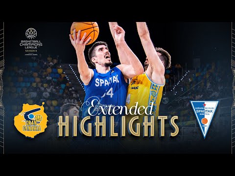 Dreamland Gran Canaria v KK Spartak Office Shoes | Full Game Highlights | #BasketballCL 2025-26