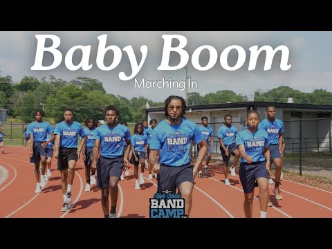 Baby Boom- Marching In | Jackson State University High School Band Camp 2024