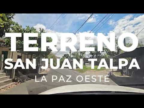 VENTA DE TERRENO EN SAN JUAN TALPA TAMAÑO MANZANA UN CUARTO EN LA PAZ OESTE