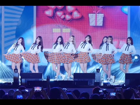 160730 러블리즈(Lovelyz) - 안녕(Hi~) @제18회 봉화은어축제 축하공연(봉화군 체육공원) / 직캠(Fancam) By 쵸리