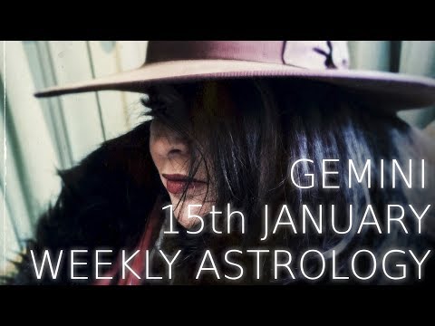 Gemini Weekly Astrology Forecast 15th January 2018