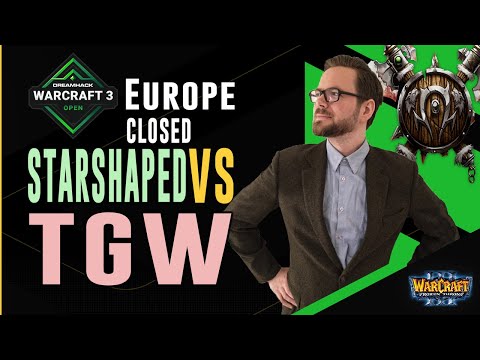 WC3 - DreamHack Winter - EU Closed Qualifier: [NE] StarShaped vs. TGW [ORC (Recider)