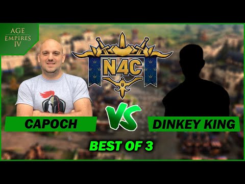 Age of Empires 4 - Capoch vs Dinkey King - $100k N4C Qualifiers 2