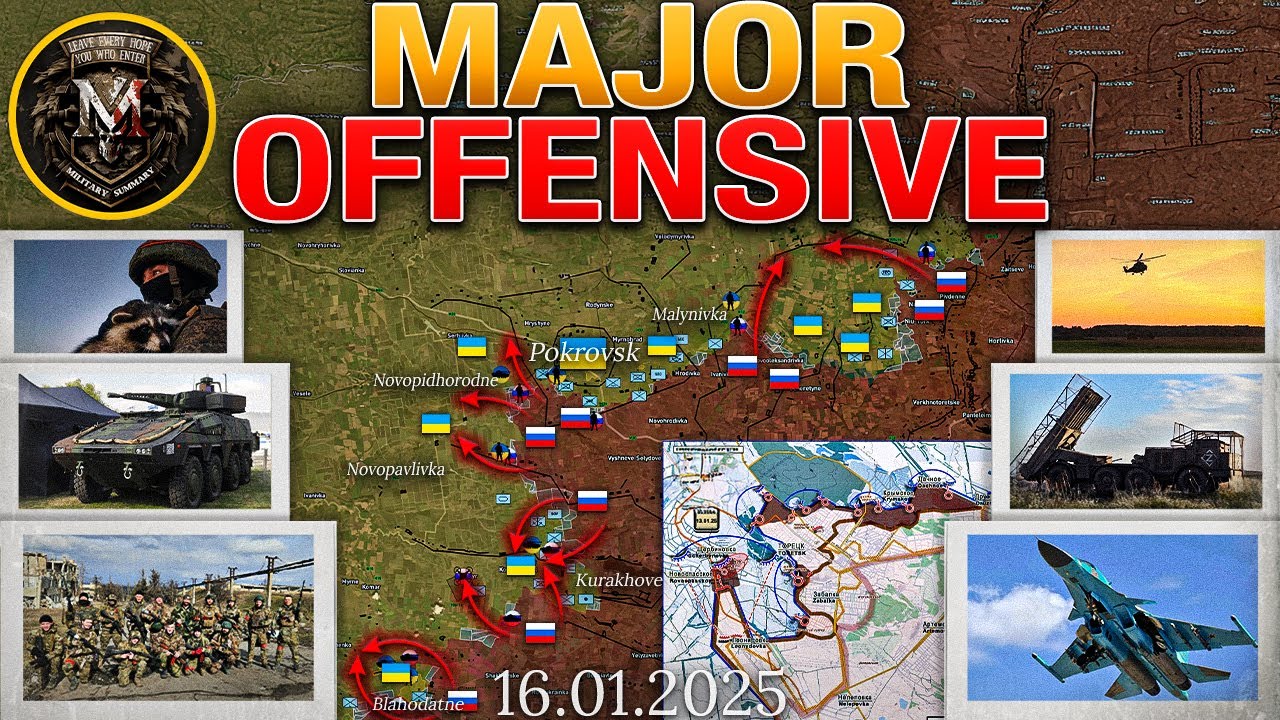 Cold War II❄️ A New Hundred Years' War?⚔️⏳ The Defense Of Vremivka Has Collapsed🔥MS For 📜16.01.2025📅