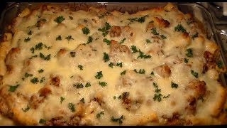 How To Make The BEST Baked Ziti With Italian Sausage: Easy Delicious Baked Ziti Recipe