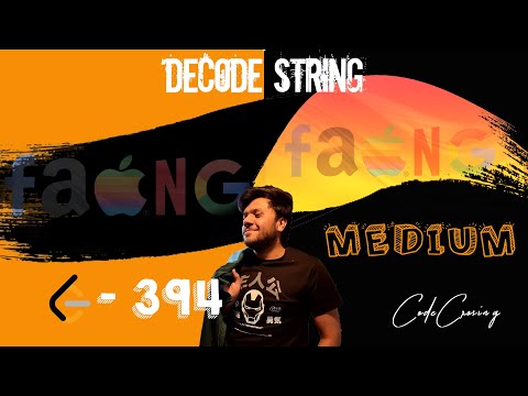 GOOGLE CODING INTERVIEW QUESTION - Decode String || Leetcode - 394